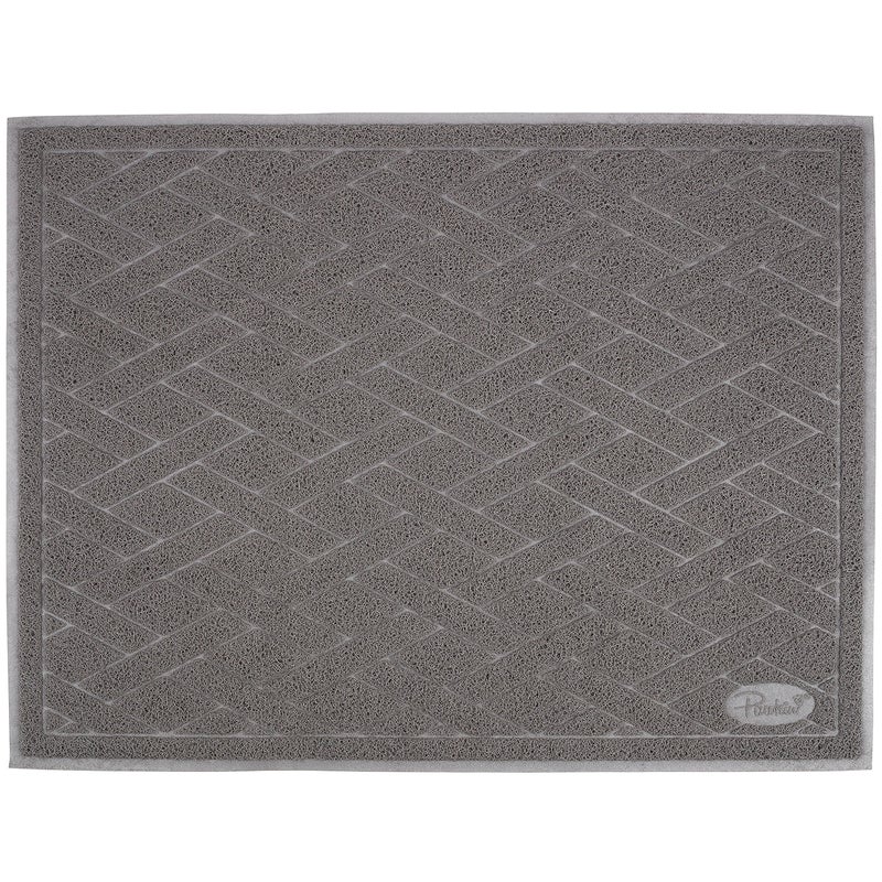 Pawkin Cat Litter Mat, Jumbo XX-Large, 4x3 Feet, Fits Two Litter Boxes or Extra Coverage for One Box, Gray - Image 4